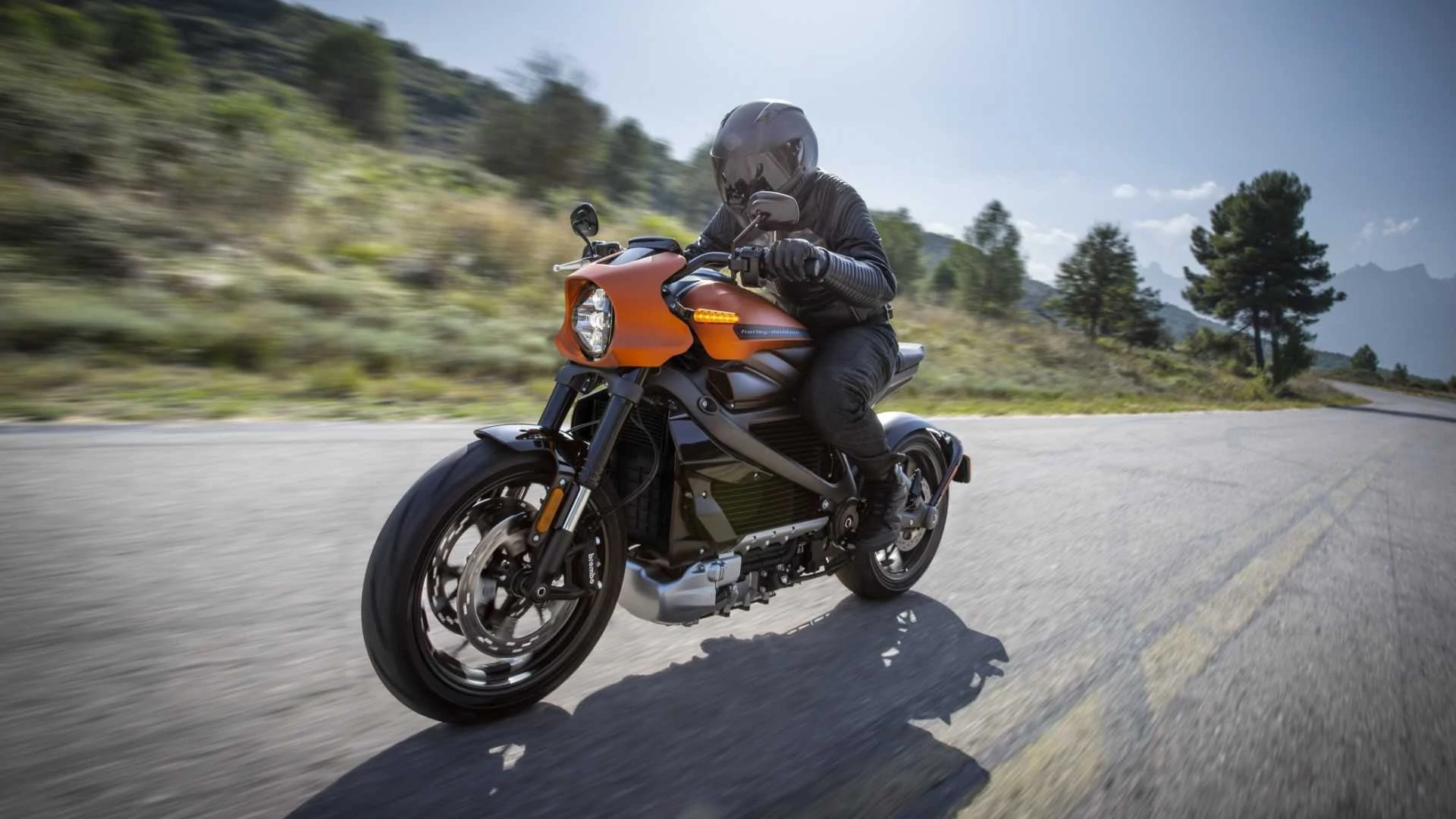 Harley Davidson электрический мотоцикл