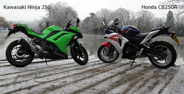Kawasaki Ninja 250 и Honda CB250R